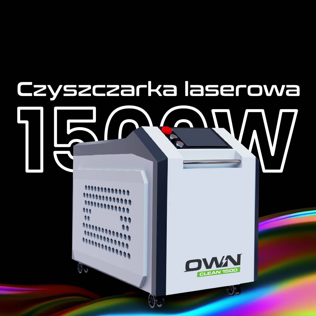 czyszczarka laserowa 1500w own clean Czyszczarka laserowa OWN Clean 1500W - obrazek 1